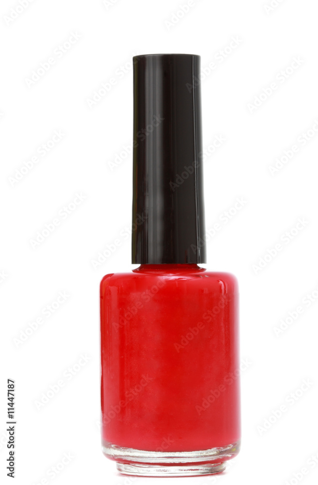 Obraz premium red nail polish