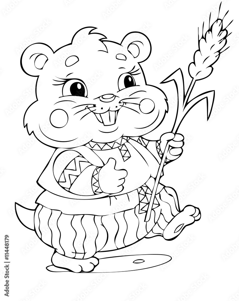 Fototapeta premium hamster