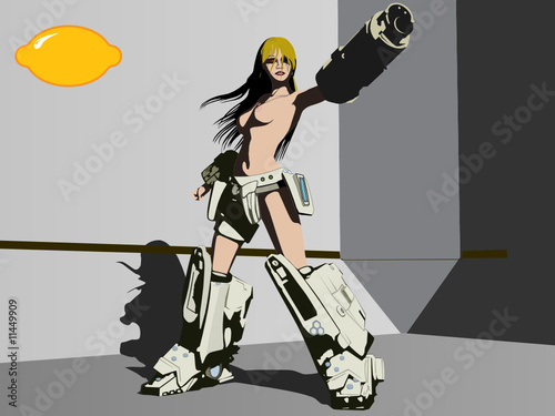War woman