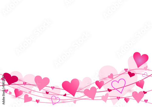 background red heart