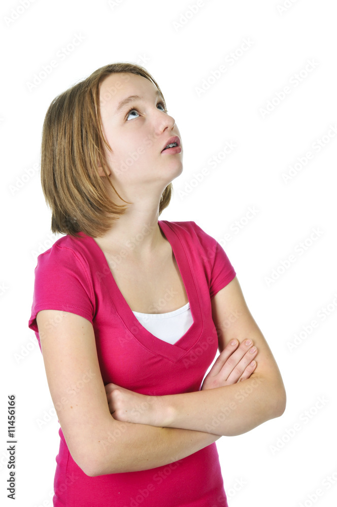 Teenage girl in trouble Teenage girl in trouble