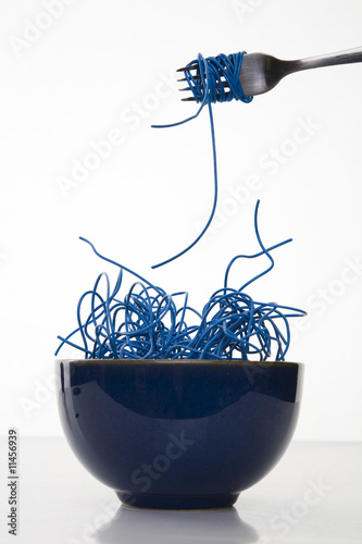 Blue Cyber Noodles