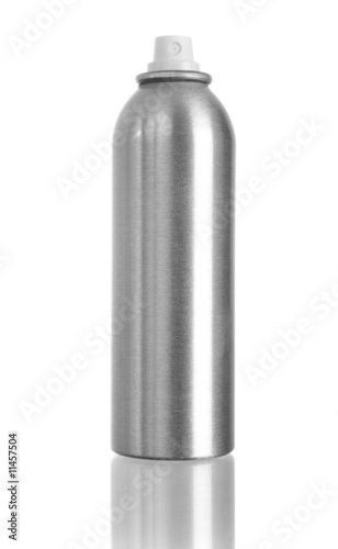 Spray can isolated on white