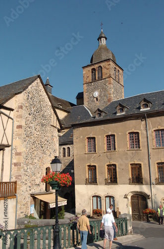 St Geniez d'Olt Aveyron le village