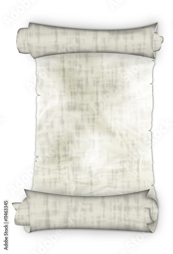 old roll of parchment