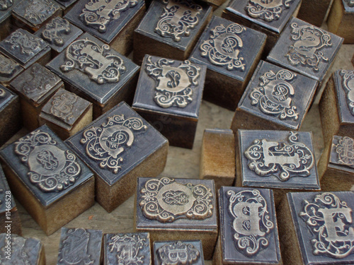 Wooden stamps © CW
