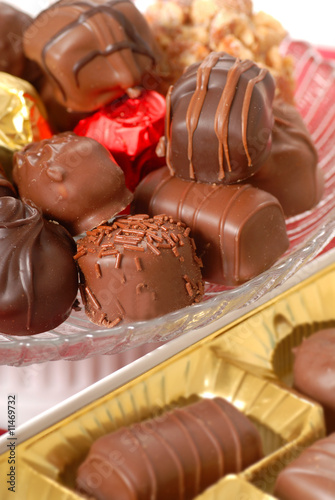 Assorted hand dipped chocolates