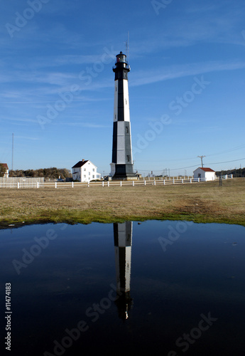 cape henry lighthouse reflection
