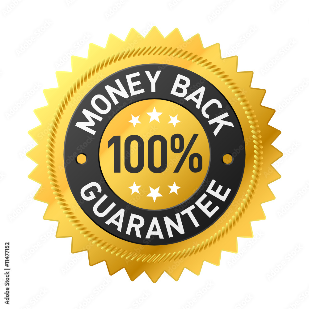 Vector money back label