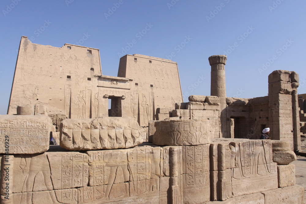 temple d 'edfou egypte