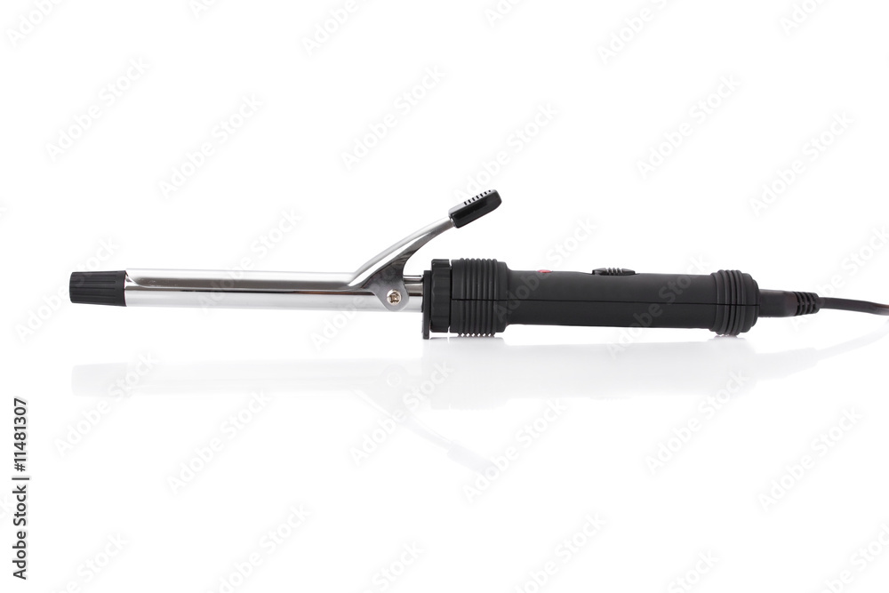 Curling Iron isolated on a white background Curling Iron isolated on a white background