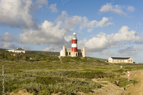 Lighthouse of Cape Agulhas, South Africa.