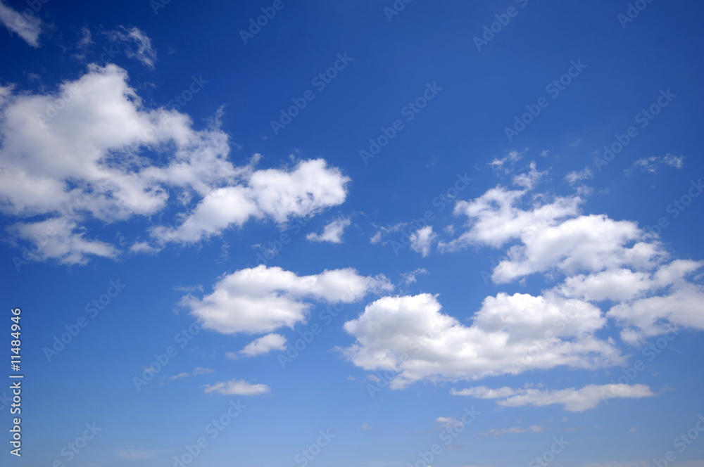 Blue sky and clouds Blue sky and clouds