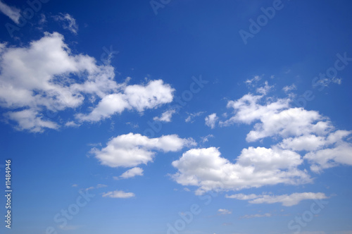 Blue sky and clouds