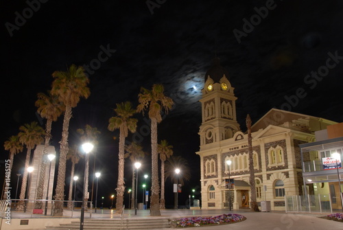 Place principale de Glenelg en Australie du Sud