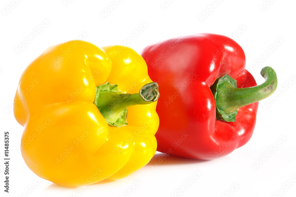 Two sweet peppers Two sweet peppers