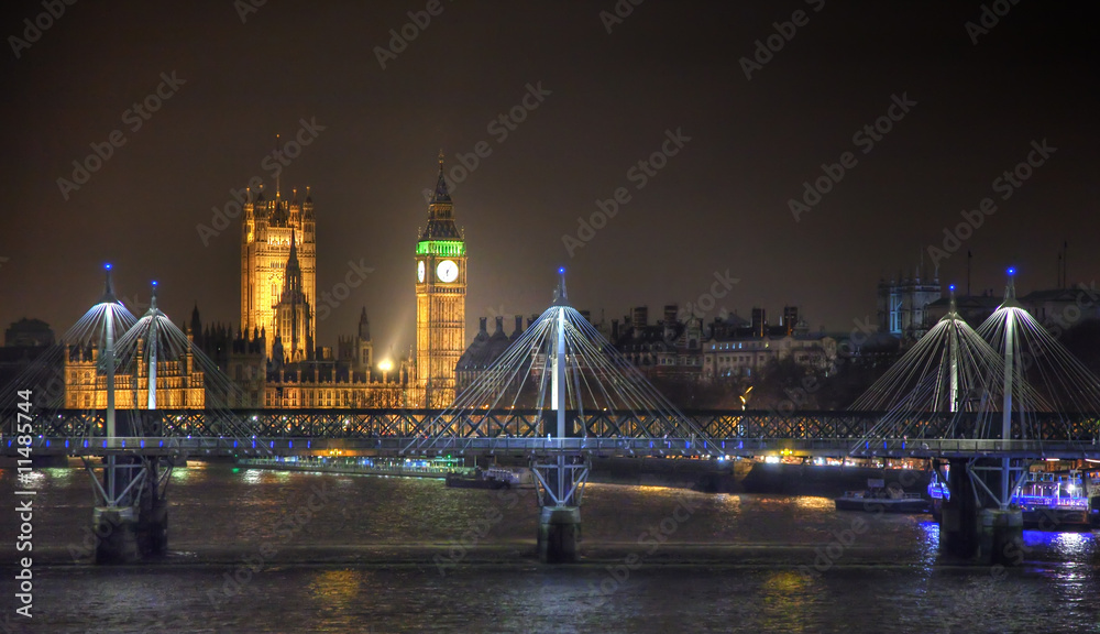 Obraz premium London by night