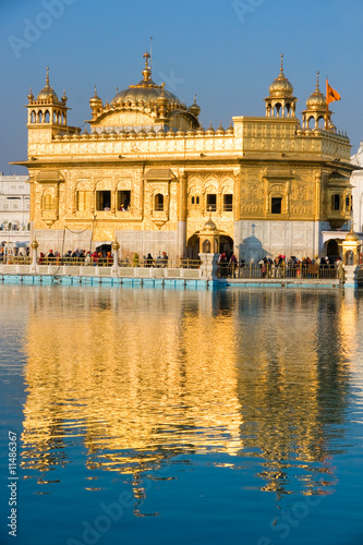 Golden Temple in Amritsar, Punjab, India. photo