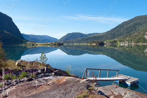 Sognefjord bei Balestrand, Norwegen photo