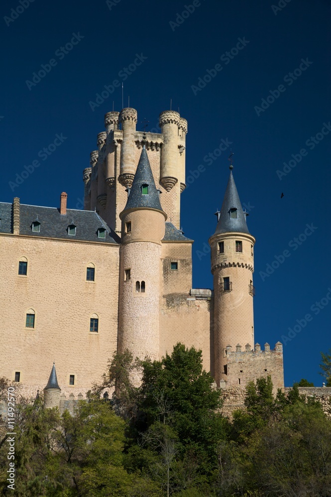 towers of segovia castle