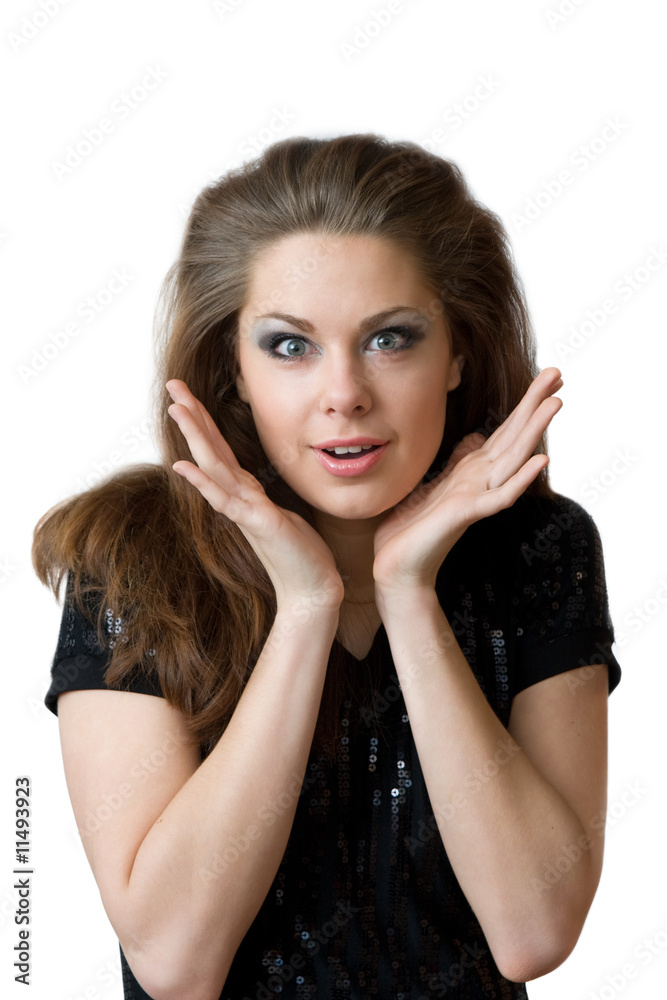 Surprised girl Surprised girl