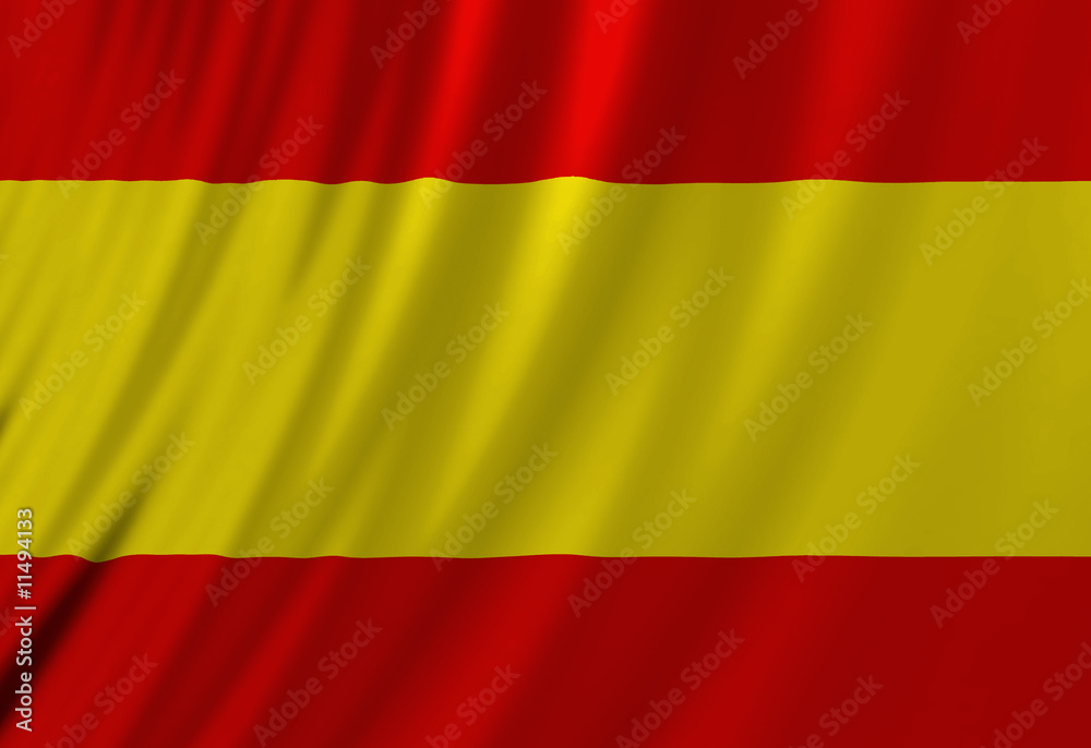Obraz premium Spanish flag