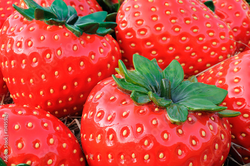 Strawberries decoration