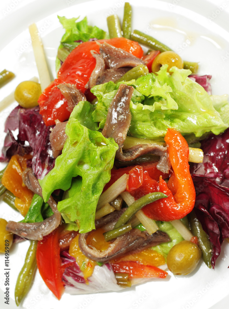Salad with Anchovy Salad with Anchovy
