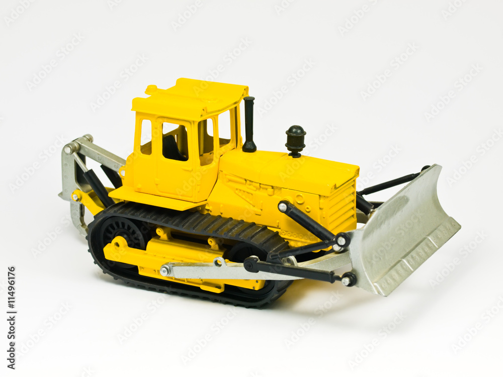Fototapeta premium Toy digger