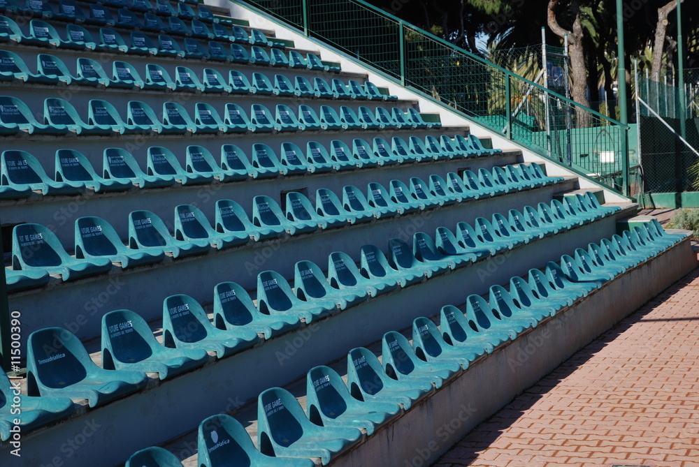 Fototapeta premium tribuna tennis