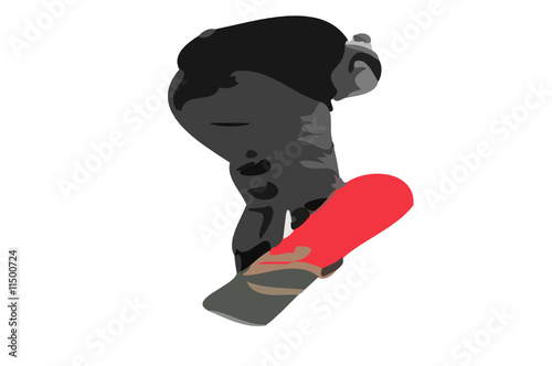 saut snowboard