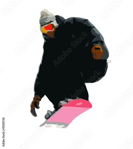 saut snowboard