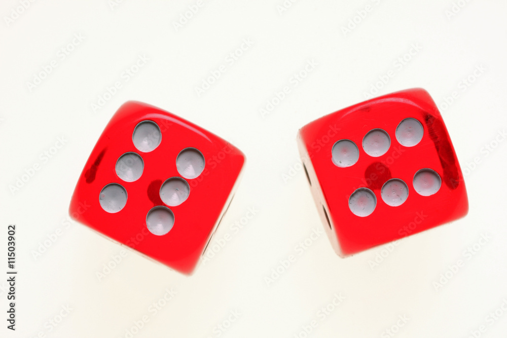 dés à jouer, double six dés à jouer, double six
