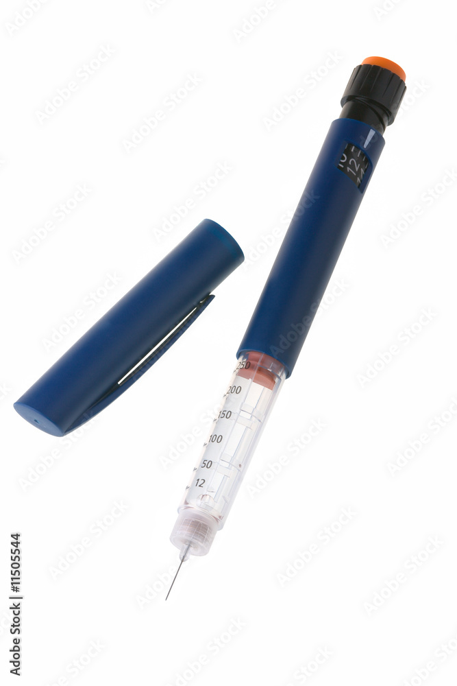 Fototapeta premium Disposable the syringe-pen with insulin