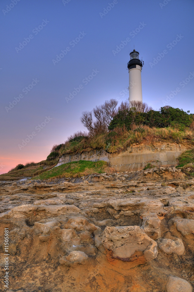 lighthouse on the French coast