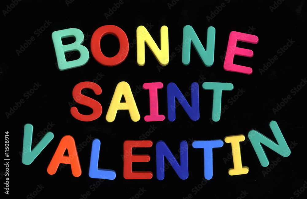 Bonne saint valentin