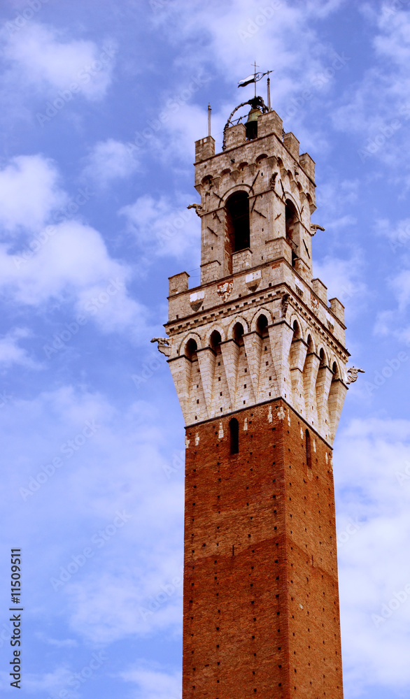 Torre del mangia, Sienna