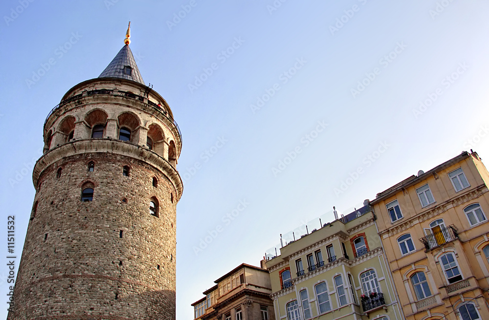 A view on Galata District