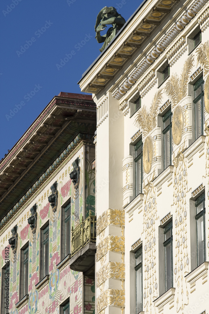 Obraz premium Wiener Architektur Jugendstil, Otto Wagner