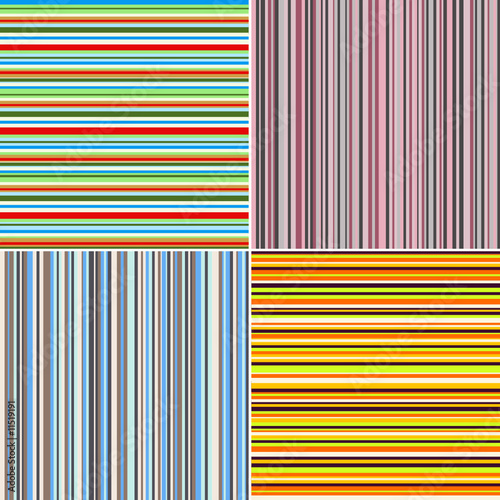 Stylish stripe backgrounds (seamless)