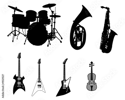 set of musical instruments © Konovalov Pavel