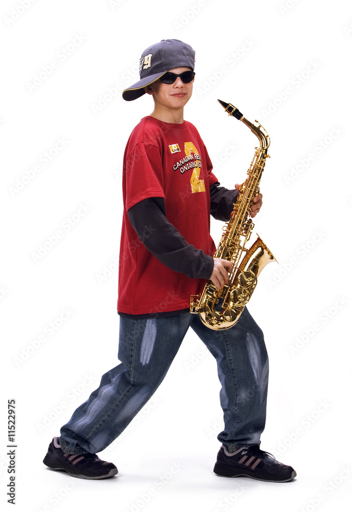 Naklejka premium Music Kids