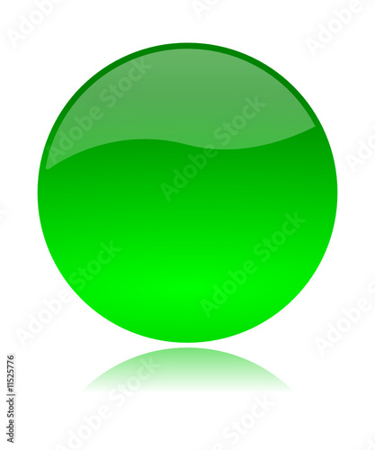 Cerchio Vettoriale Verde