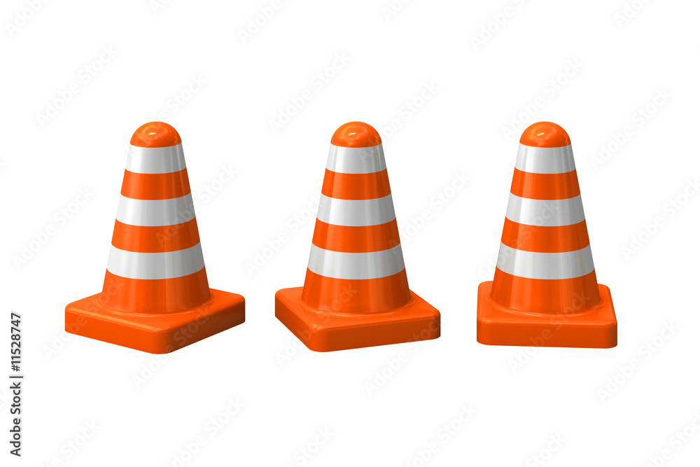 orange safety cones orange safety cones