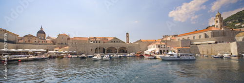 Dubrovnik - panoramic view from seaside