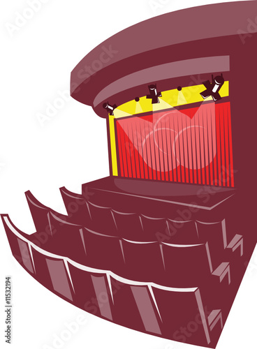 Theater stage