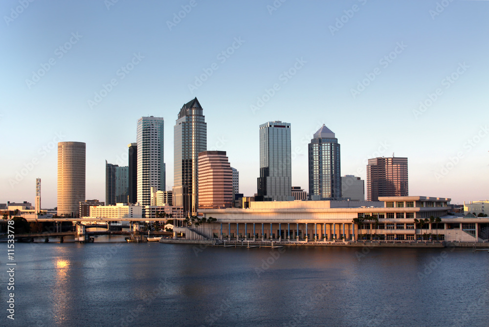 Modern Architecture in Downtown of Tampa, Florida USA Modern Architecture in Downtown of Tampa, Florida USA