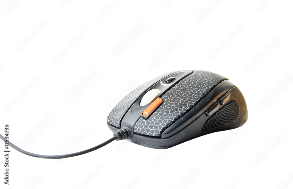 optical laser mouse isolated on white optical laser mouse isolated on white