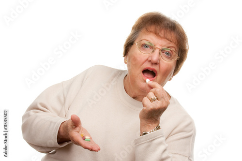 Attractive Senior Woman Tak...