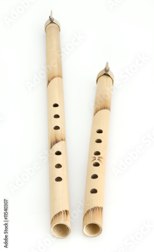 Two Bamboo Flutes